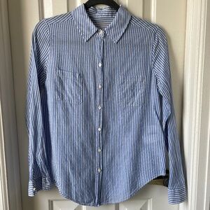 Lilly Pulitzer Linen Button Down